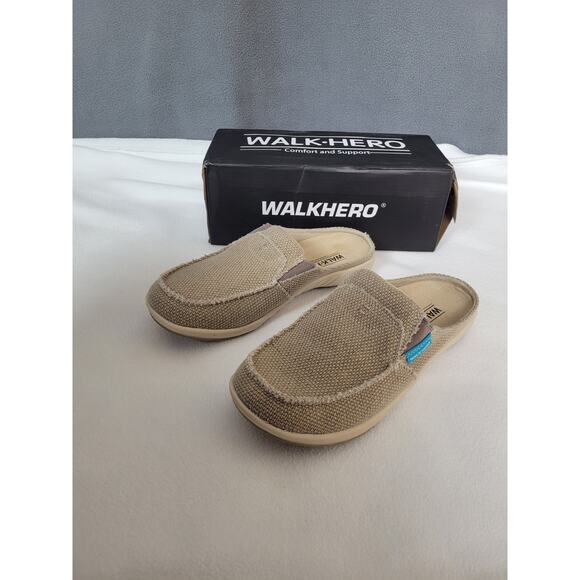 Womens Slippers Arch Support Walkhero House Orthopedic Slippers Size 8 - Picture 2 of 10